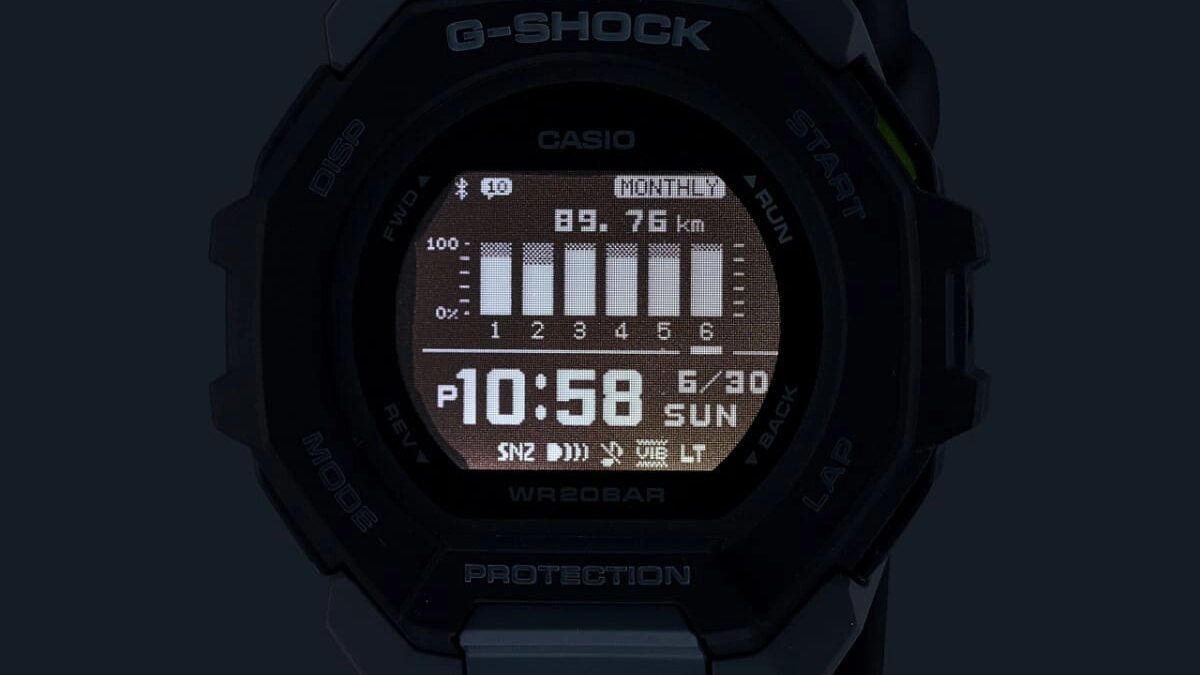 Casio выпустил смарт-часы G-SHOCK GBD-300 в защищенном корпусе 8