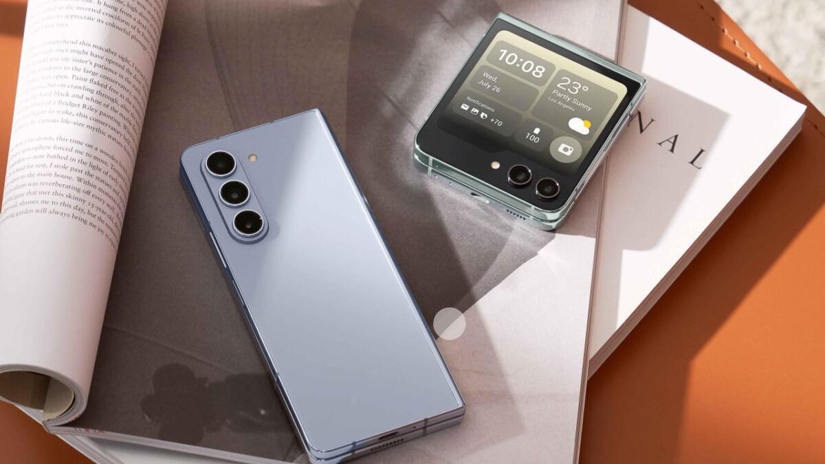 Утечка изображений Samsung Galaxy Z Fold 6 и Flip 6 5 galaxy z flip 5 4