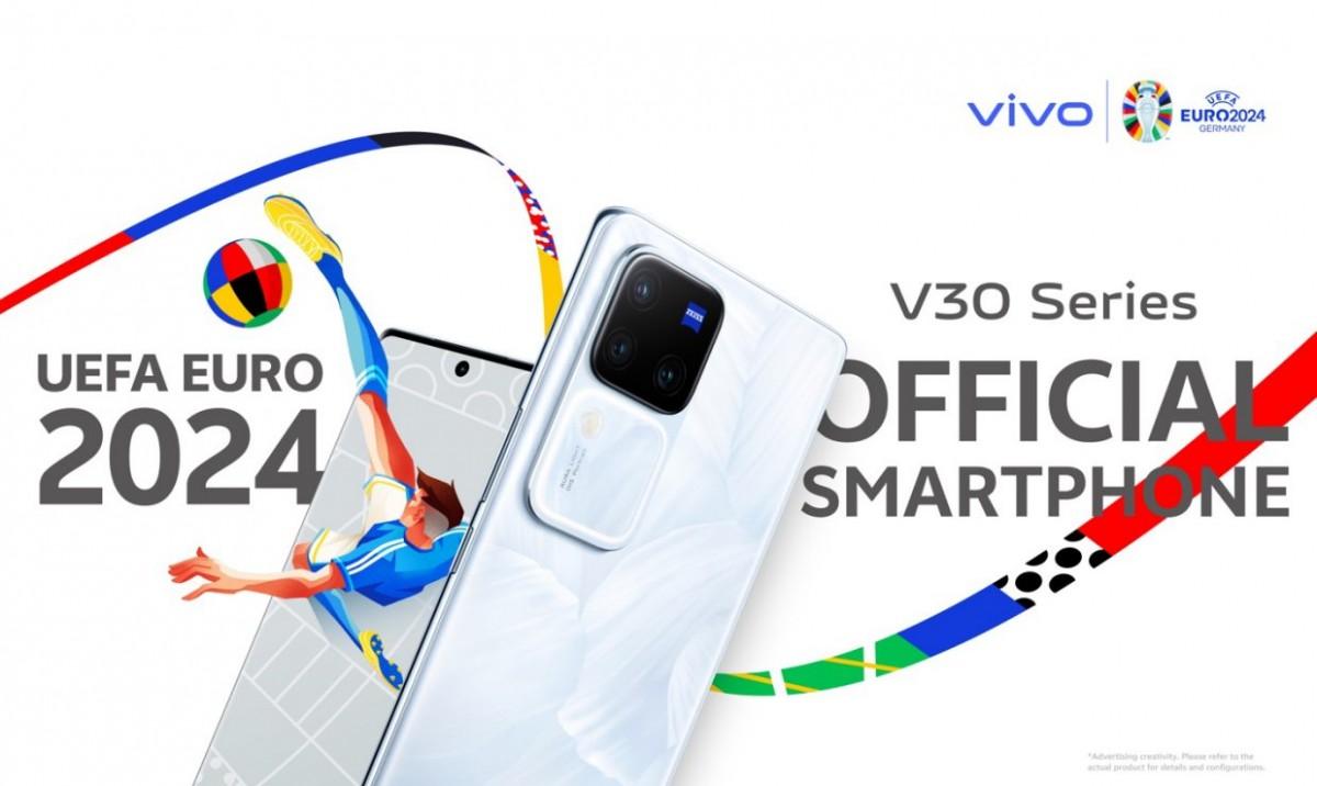 Vivo V30 Pro стал официальным смартфоном Евро-2024