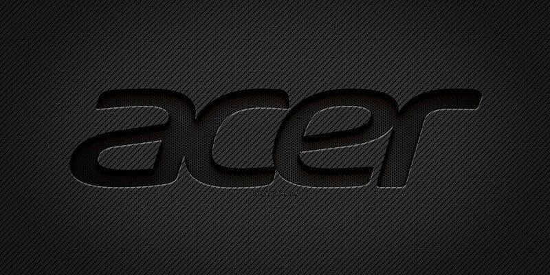 В России появился игровой монитор Acer Nitro VG270UE с тонкими рамками (hd wallpaper acer carbon logo grunge art carbon background creative acer black logo acer logo acer)