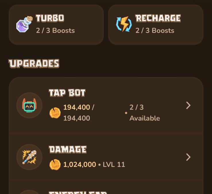 ТОП-10 кликеров в Telegram: лучшие аналоги Notcoin 39 img 1693