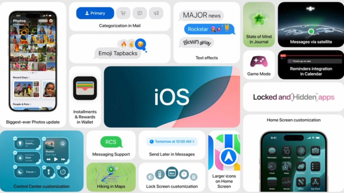 6 функций, которые iOS 18 взяла у Android 7 iOS 18