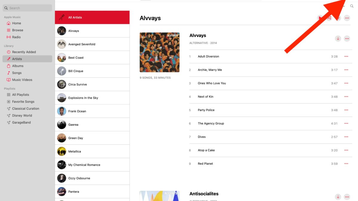 Apple Music: как остановить автоматическое воспроизведение музыки 14 Apple Music
