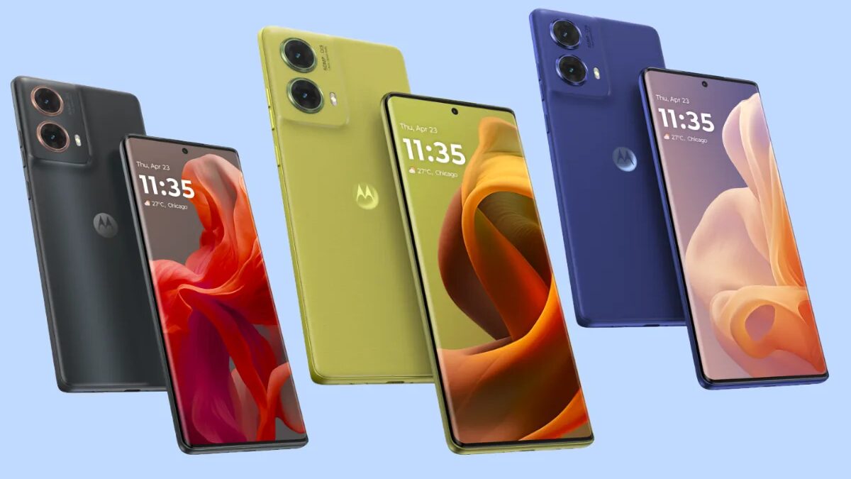 Многоцветные модели Motorola Moto G85 с двойной камерой и экраном