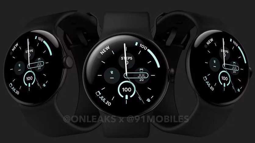 Google Pixel Watch 3 показали на рендерах 2