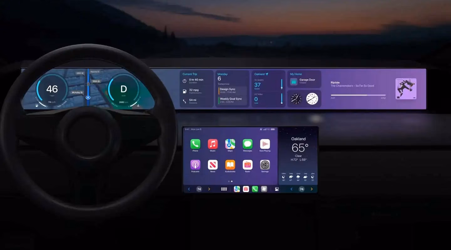 Новое поколение Apple CarPlay: функции, которые показали на WWDC 2024 5 new apple carplay 2