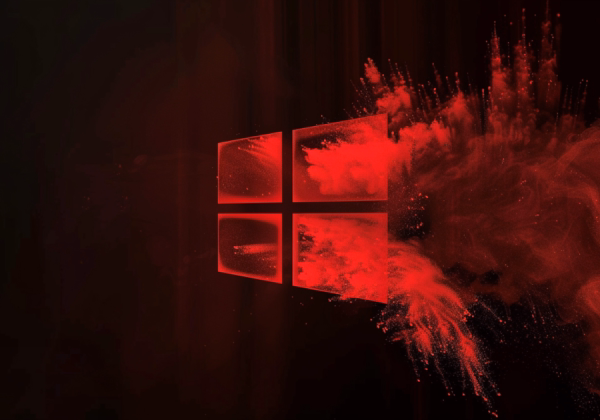 nuneybits the red windows logo sitting alone on an otherwise em e400203c f2ce 481f 8cfa f67e3c160e20