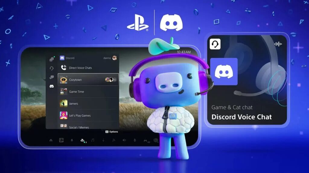 Discord появился на PS5