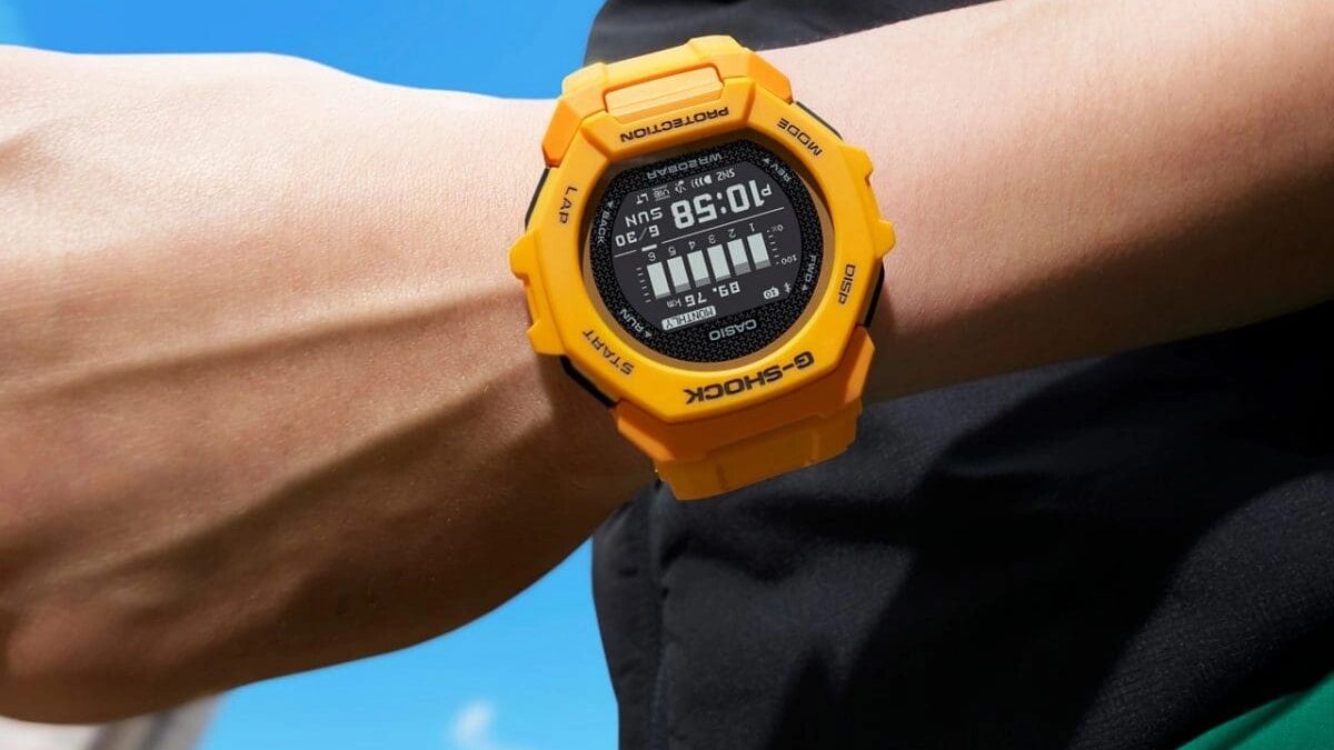 Casio выпустил смарт-часы G-SHOCK GBD-300 в защищенном корпусе 7