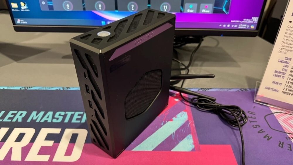 Computex 2024: Cooler Master показал мини-ПК с процессором Intel Core Ultra - Mini X 4 qxh00ecmpevu 1