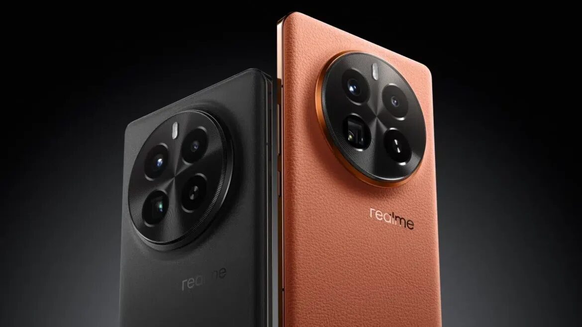 Realme GT7 Pro с тремя камерами крупным планом