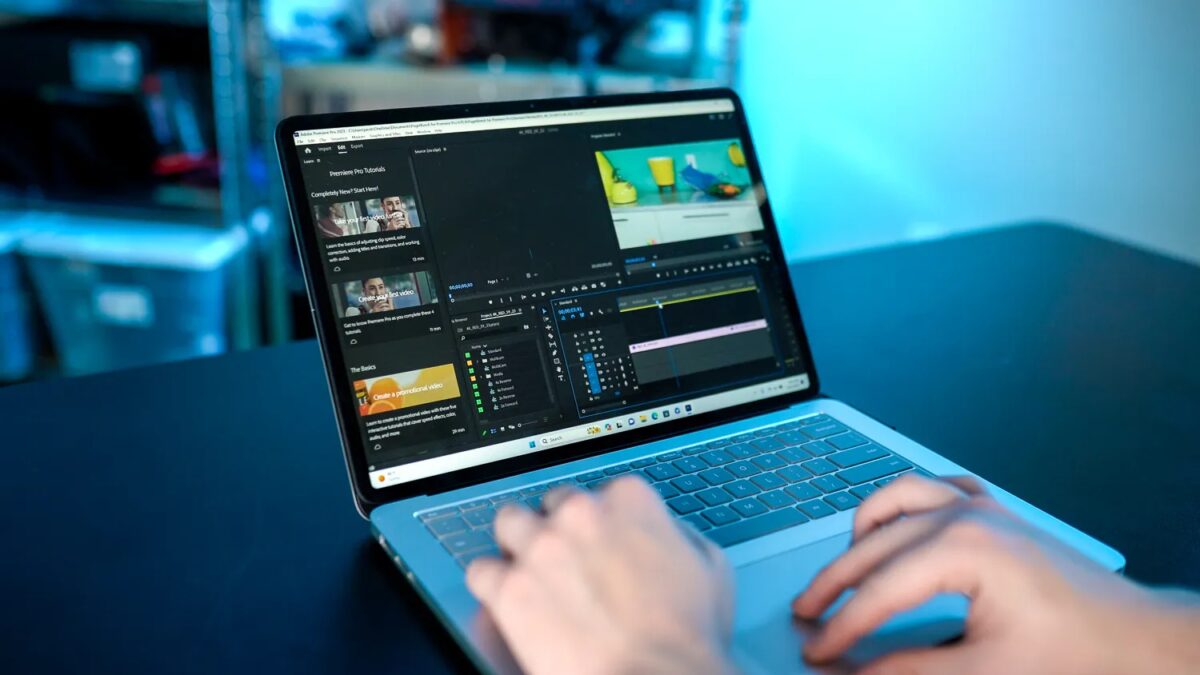 Обзор Surface Laptop Studio 2: демонстрация работы видеоредактора на Windows 11