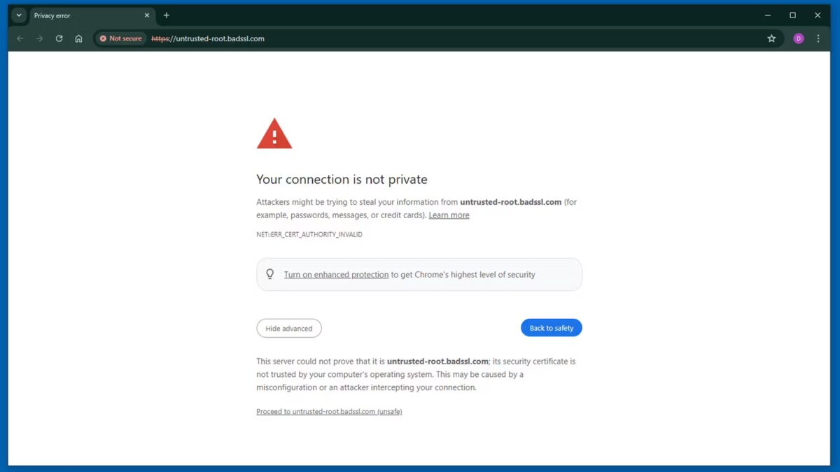 Google Chrome будет помечать сайты с недействительными сертификатами Entrust 3 untrusted cert