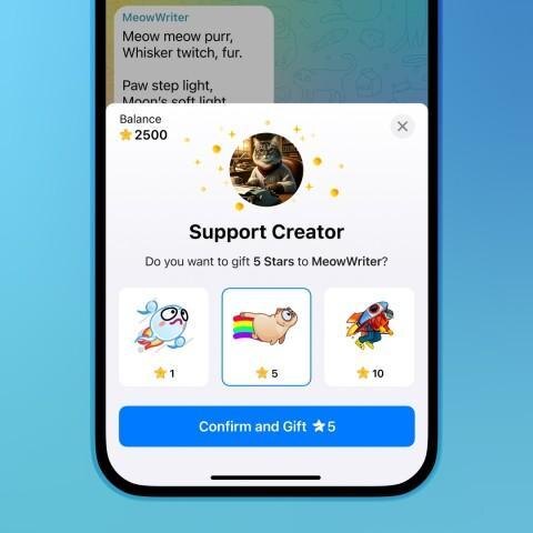 В Telegram появилась «звездная» валюта для покупки цифровых товаров 5 zy0hvwautosglz2igcemyvmapeulnal