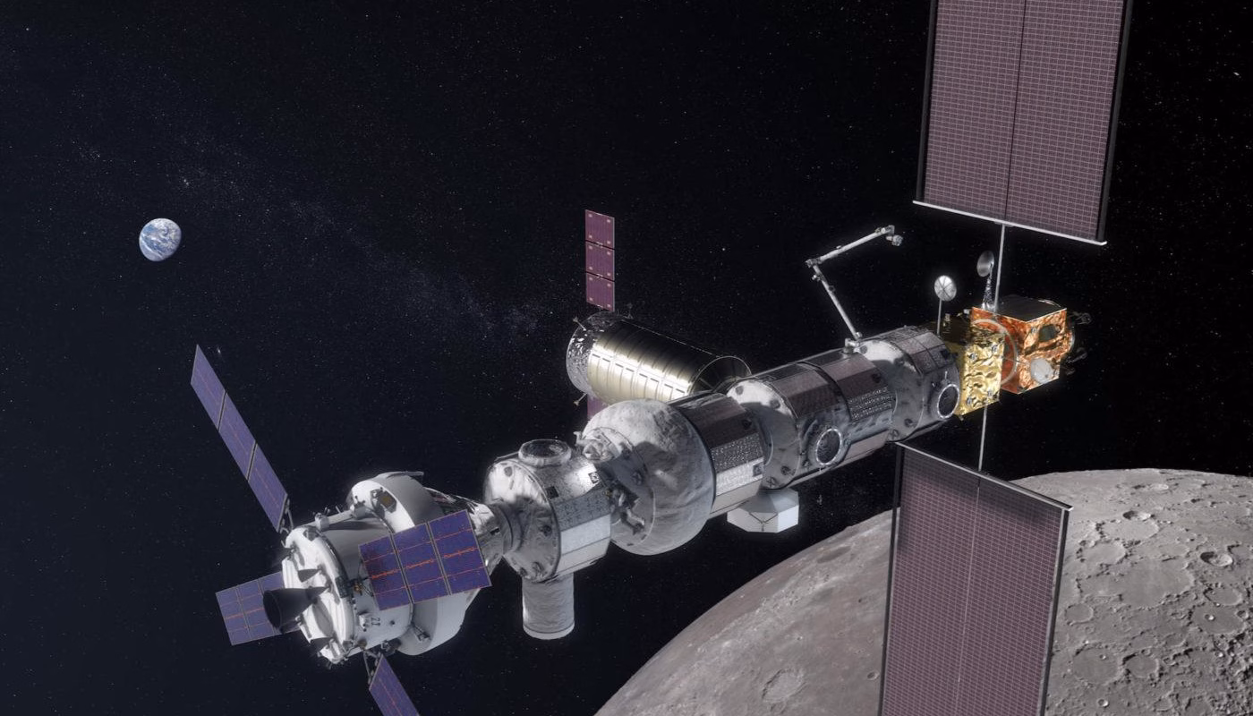 NASA показал концепт лунной орбитальной станции Gateway 3 21515 1