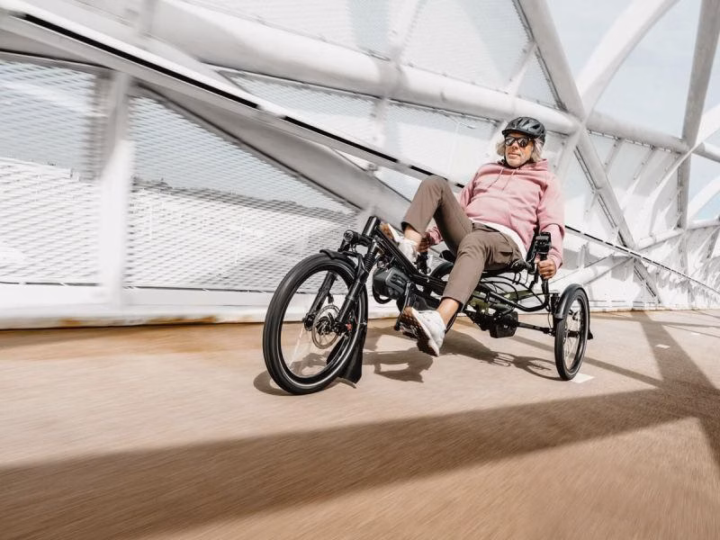 Hase Bikes выпустил телескопический электровелосипед Kettwiesel 4