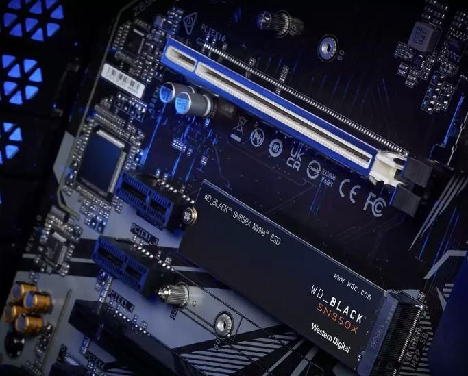 Western Digital представил быстрый игровой SSD на 8 ТБ - WD Black SN850X 5 grwewfwefwe