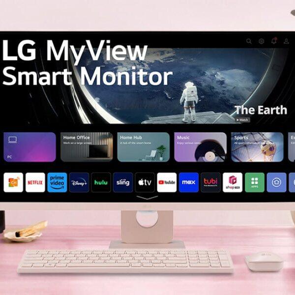 LG представил умный монитор MyView Smart Monitor на WebOS (pinksetup features)
