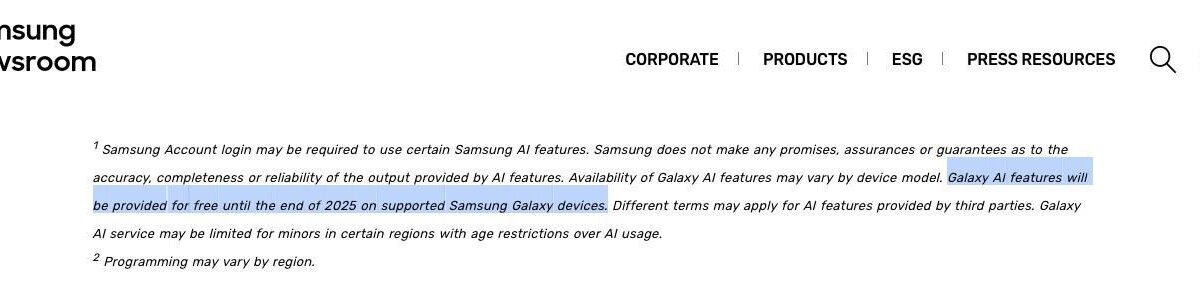 ИИ-функции Samsung Galaxy AI станут платными с 2026 года 5 scale 2400 1
