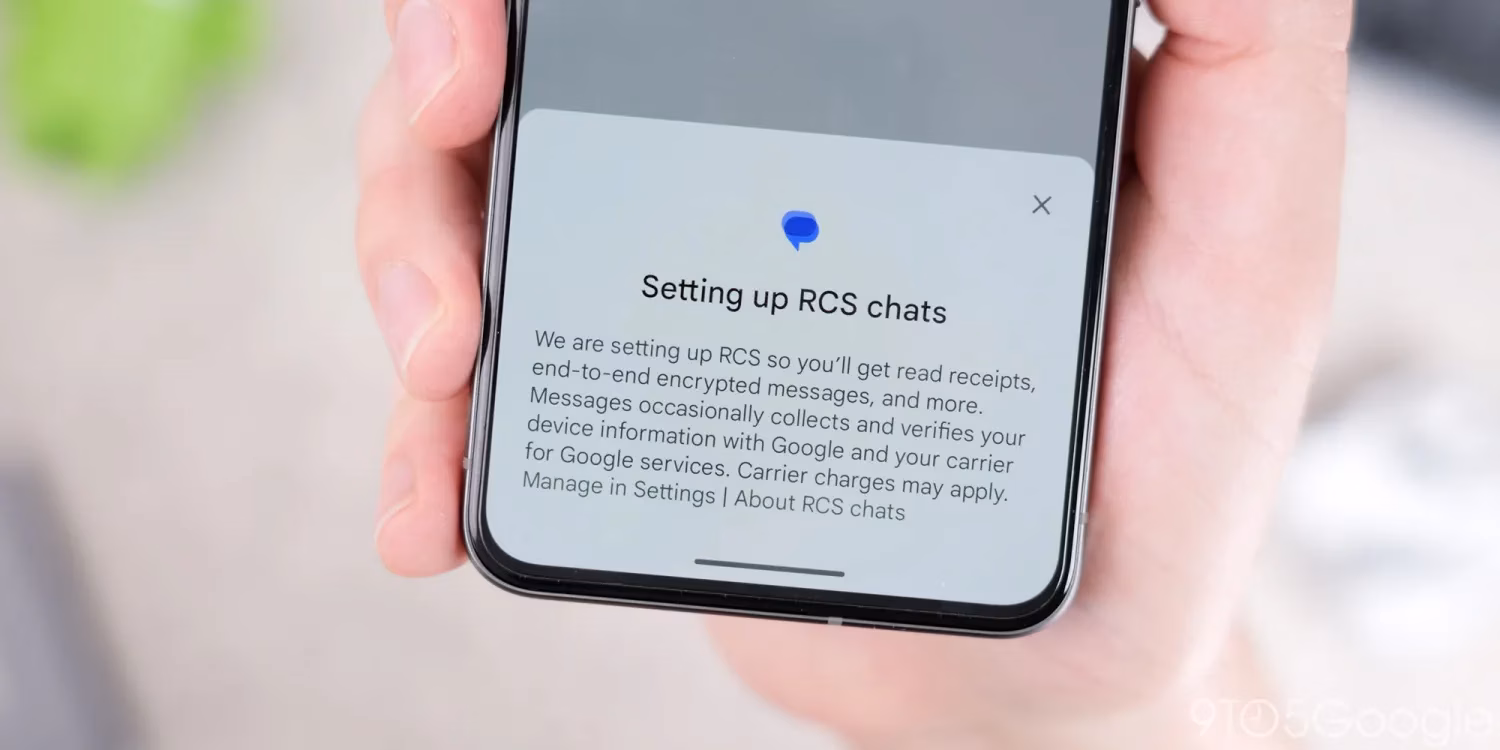 Обновление RCS стандартизирует ответы на сообщения, редактирование и реакции для Android и iPhone 3 setting up rcs chats.jpg