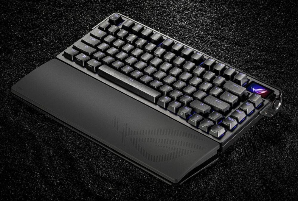 ASUS представил механическую беспроводную клавиатуру Azoth Extreme с OLED-дисплеем 7 w0lgnarfoylznqvu