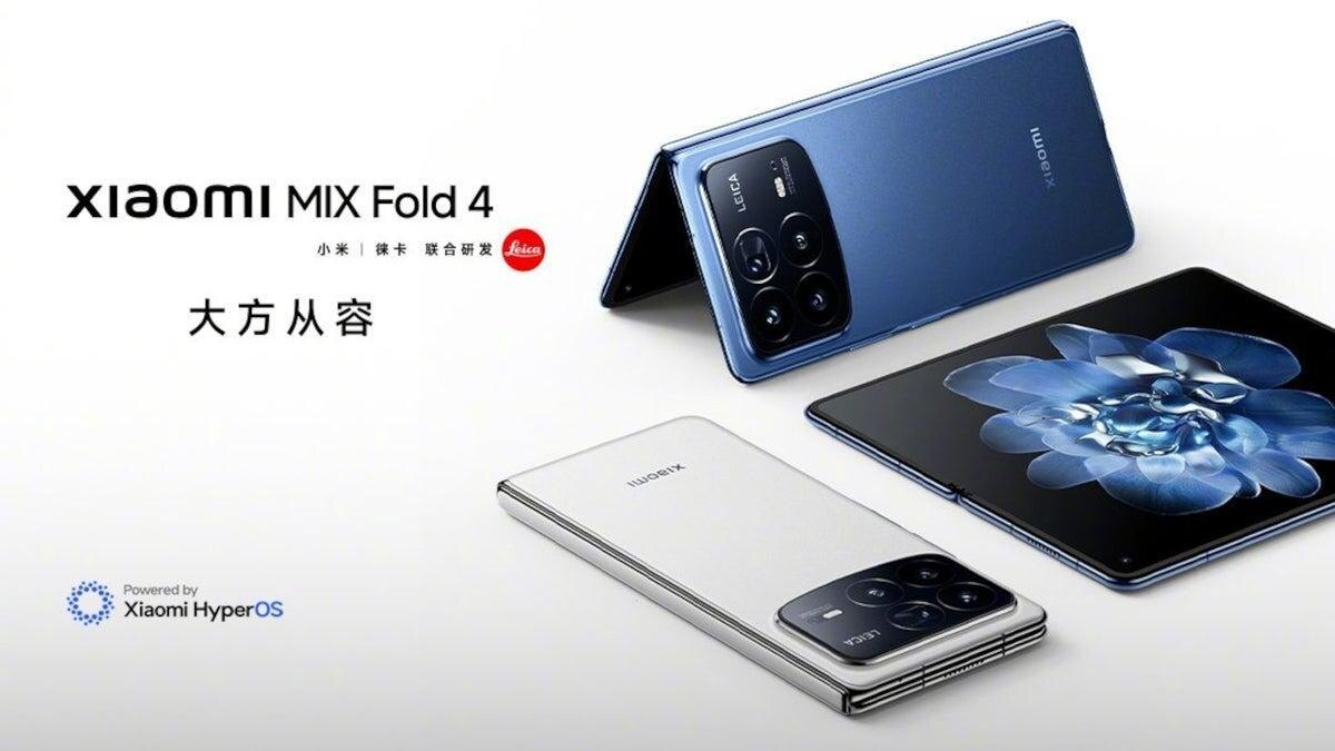 Складной Xiaomi Mix Fold 4 обзавелся датой анонса 4 xiaomi to introduce the mix fold 4 and mix flip foldables later this week