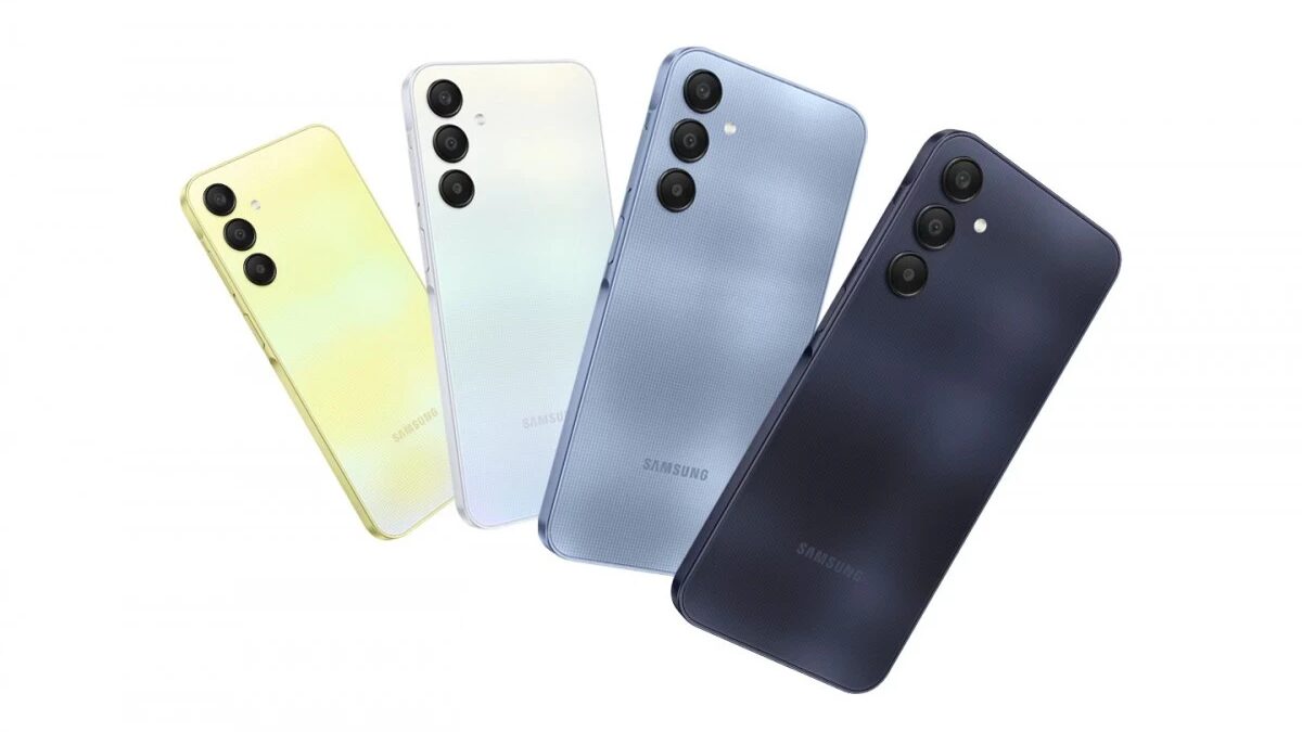 Разные цветовые вариации Samsung Galaxy A16 задняя панель с тремя камерами