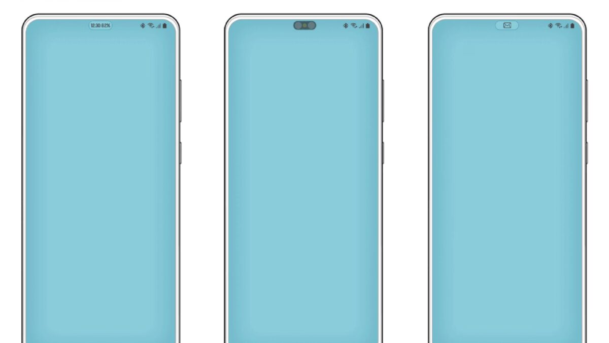 Экран Samsung с технологией подэкранной камеры спереди