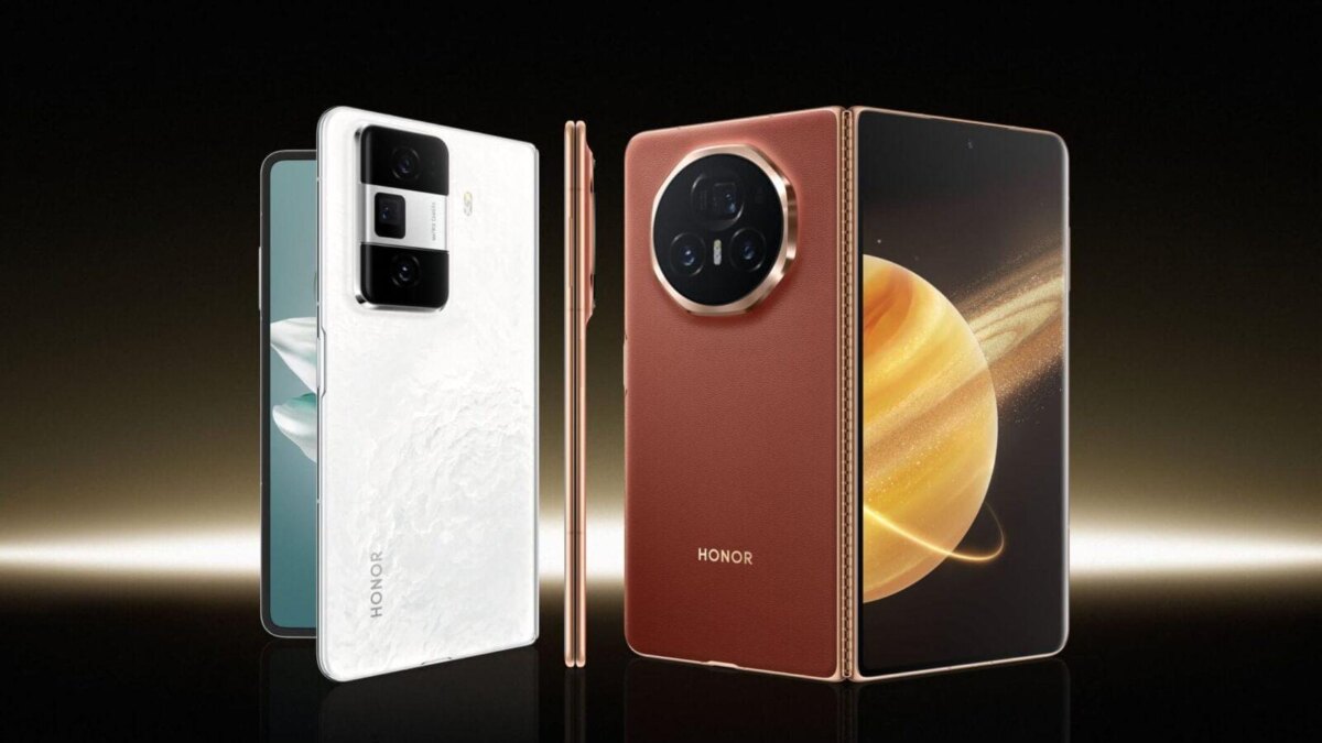 Представлены смартфоны Honor Magic V3 с тёмным и белым корпусами