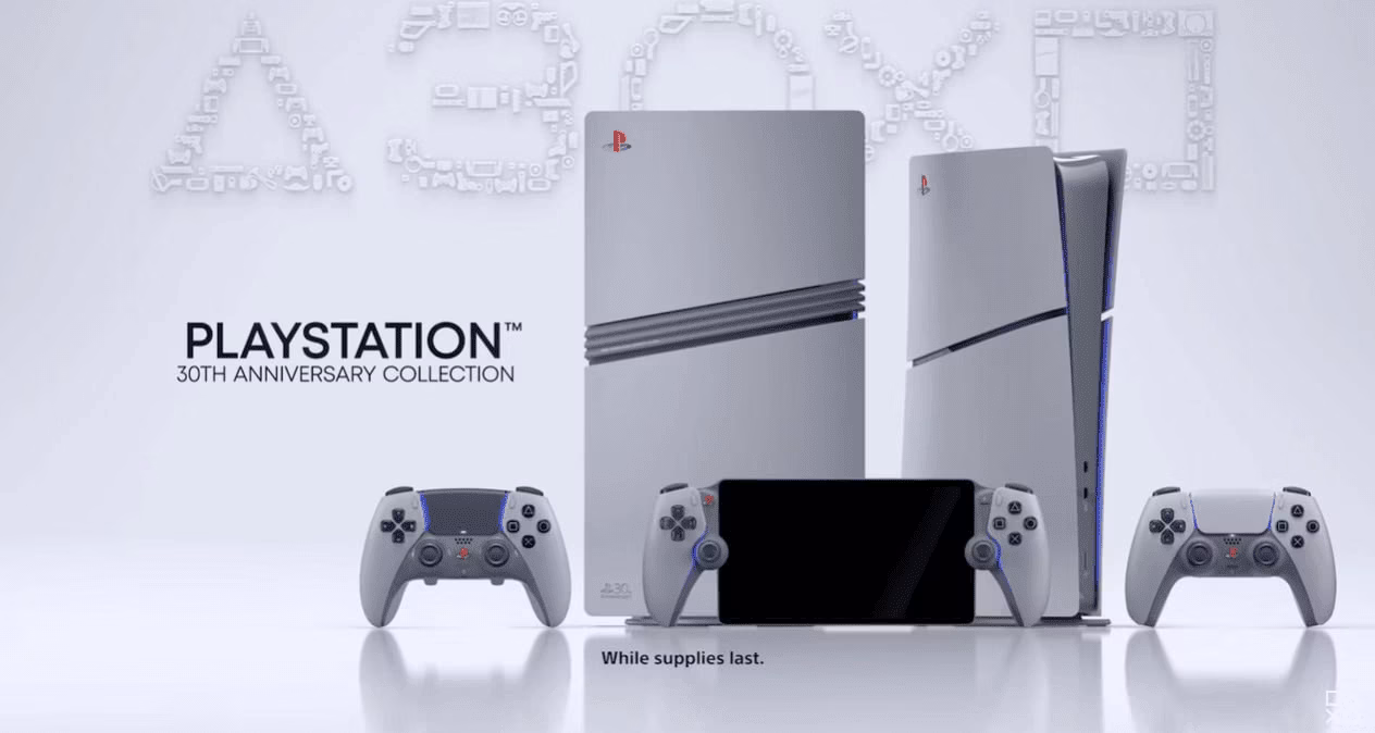 Sony представила серию консолей и аксессуаров PlayStation к 30-летию компании 6 Sony