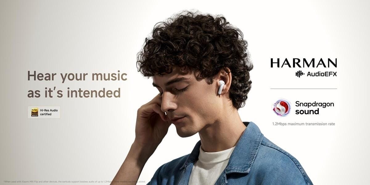 Xiaomi выпустил TWS-наушники Buds 5 с Harman AudioEFX, ANC и поддержкой HD-кодеков 7 Xiaomi Buds 5 YsD14gr