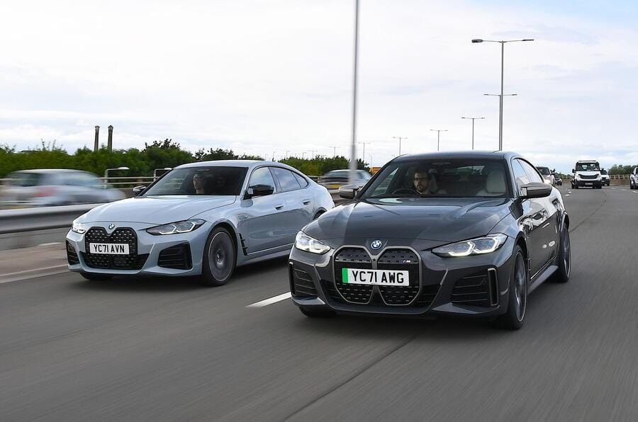 Гибкость BMW становится стандартом для выживания в эпоху электромобилей 1 bmw 4 series petrol vs i4