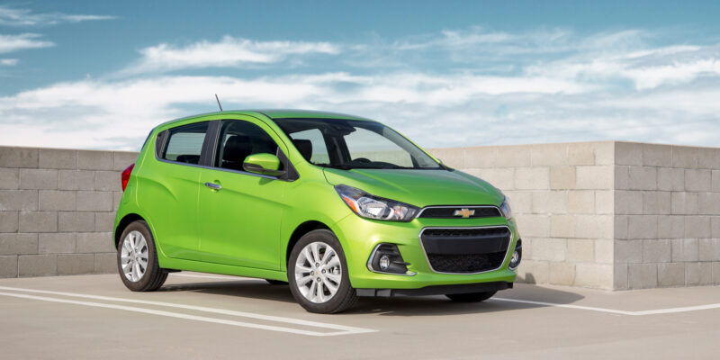 В России появилась партия новых недорогих Chevrolet Spark (chevrolet spark 2016)