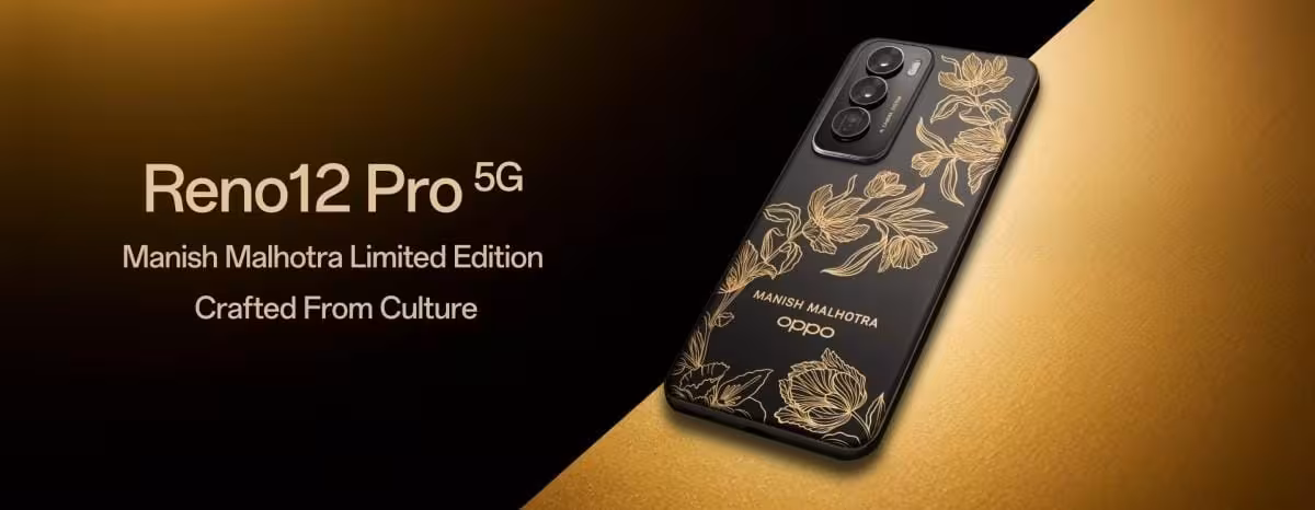 Представлен Oppo Reno12 Pro Manish Malhotra Limited Edition 3 Oppo Reno12 Pro