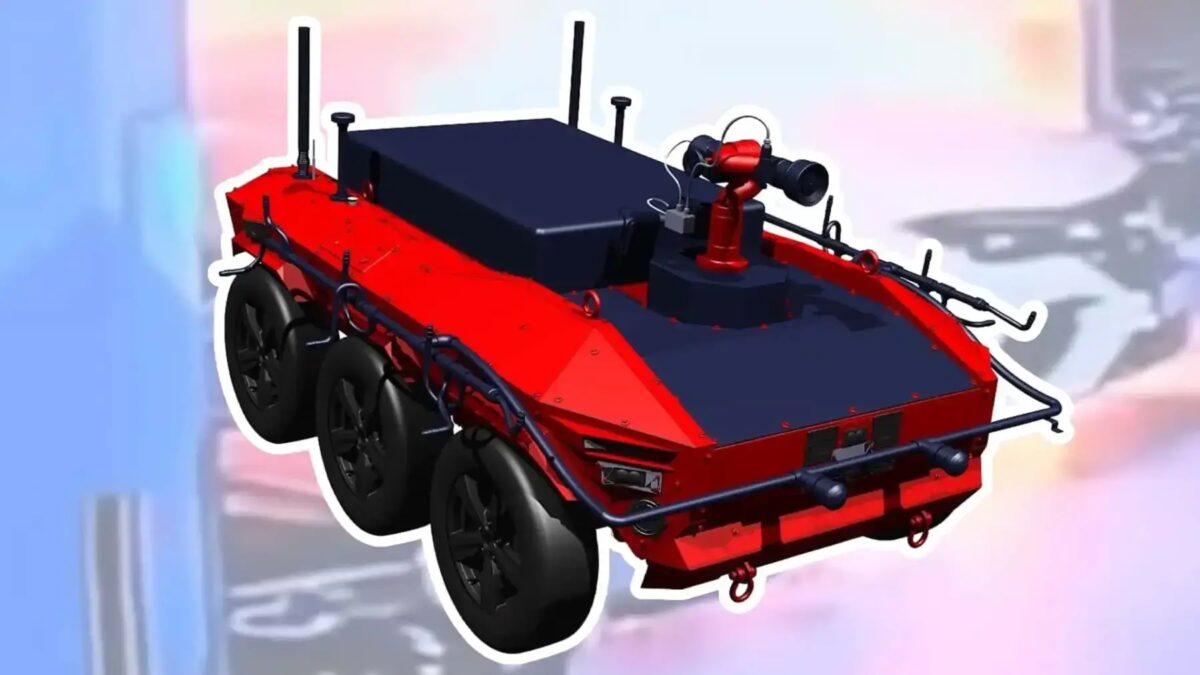 Hyundai представила робота для тушения пожаров электромобилей в подземных парковках 2 hyundai fire robot top