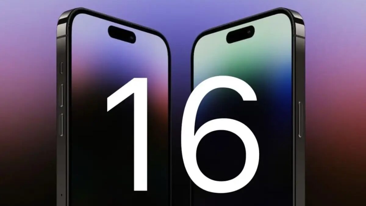 Мокап iPhone 16 в черном корпусе: две модели на презентации Apple, обзор новых смартфонов