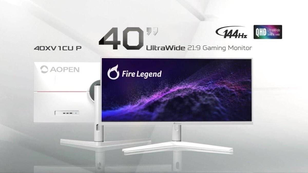 AOPEN Fire Legend 40XV1CUP: Новый широкоформатный монитор для игр поступил в продажу в России 3 maxresdefault 6