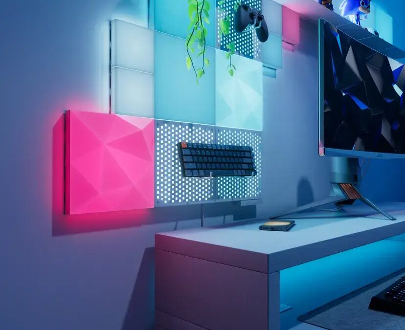 IFA 2024: Nanoleaf представил настенные световые панели 19 nanoleaf blocks gaming room big layout 1