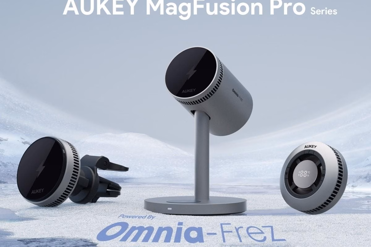 IFA 2024. Aukey представила новые беспроводные зарядные устройства с активным охлаждением 2 scale 1200 4 1