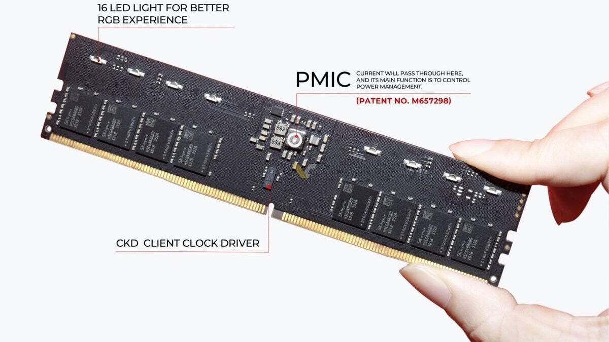 V-Color выпустил первую в мире оперативную память DDR5 CUDIMM со скоростью до 9200 МТ/с 4 scale 1200 8