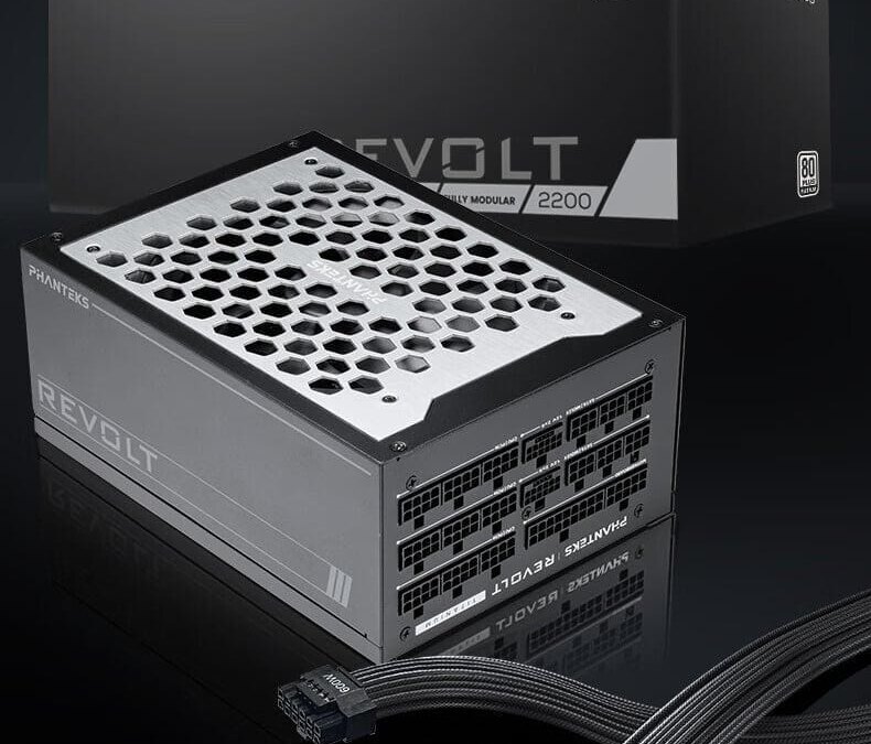 Phanteks представил блок питания Revolt на 2200 Вт с 12-летней гарантией 3 101389 04 phantek launches revolt 2200w psu weighs an insane 5 7kg supports dual xeons rtx 4090s full 3