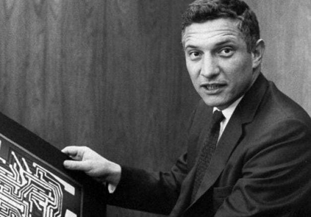 Роберт Нойс. Создатель интегральной схемы, основатель Intel (вместе с Гордоном Муром)