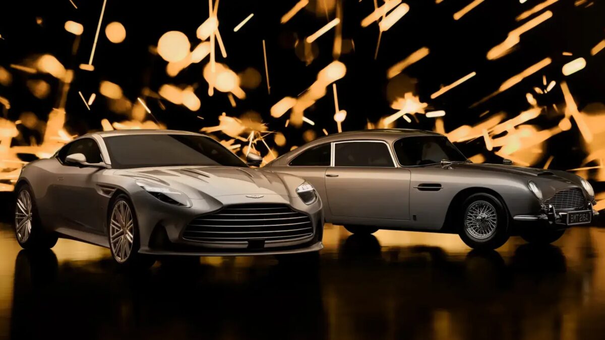 Aston Martin выпустил DB12 Goldfinger Edition в честь 60-летия фильма «Голдфингер» 25 2024 aston martin db12 goldfinger edition 100945167 h