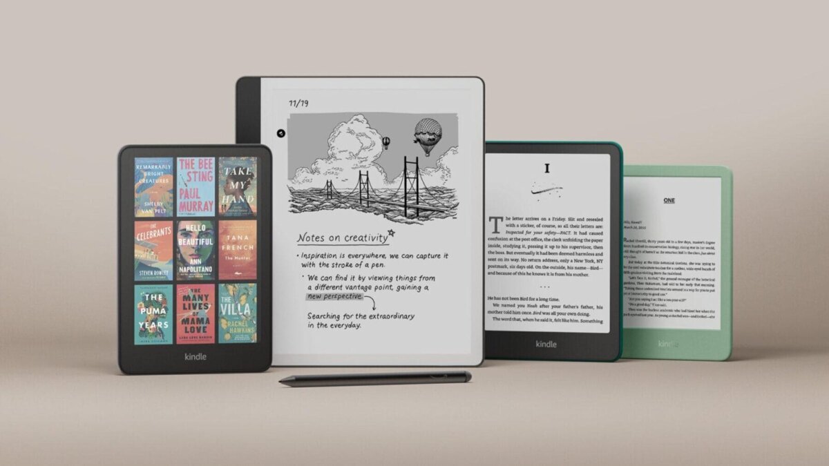 Amazon Kindle с цветным дисплеем: новая линейка устройств с обновлённым интерфейсом и функциями