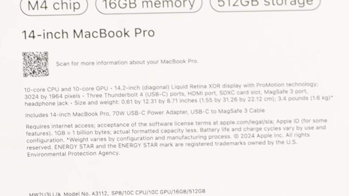 Apple, возможно, столкнулась с самой крупной утечкой со времён iPhone 4 3 alleged 14 inch m4 macbook pro