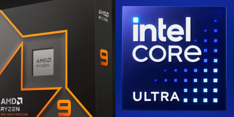 Intel Core Ultra 9 285K против AMD Ryzen 9 9950X: что выбрать? (amd intel)