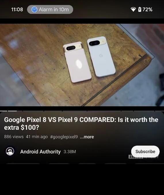 android 16 rich ongoing notifications mockup united alarm clock