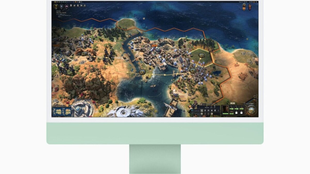 Apple представила новый 24-дюймовый iMac с чипом M4 и наностеклом 12 apple imac m4 civilization