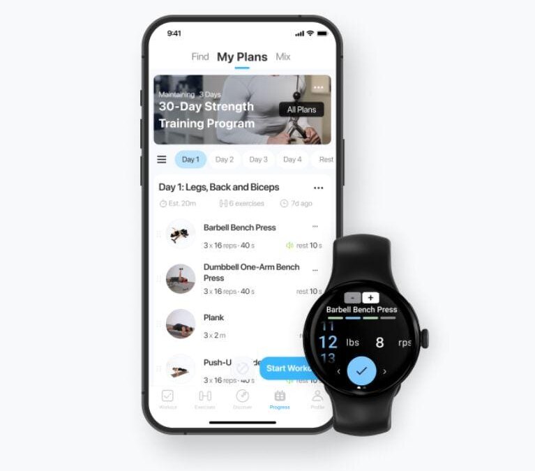 9 лучших бесплатных фитнес-приложений 2024 года: выбор тренеров 17 best free workout apps jefit