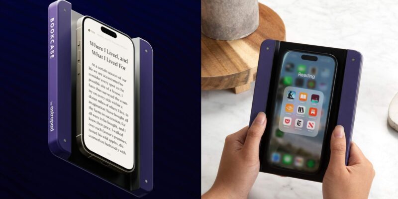 Astropad выпустила аксессуар Bookcase для превращения iPhone в электронную книгу (bookcase)